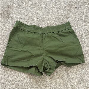 J. Crew Green Shorts